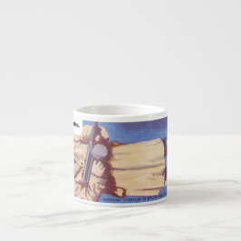 "Crime Club" Espresso Tasse