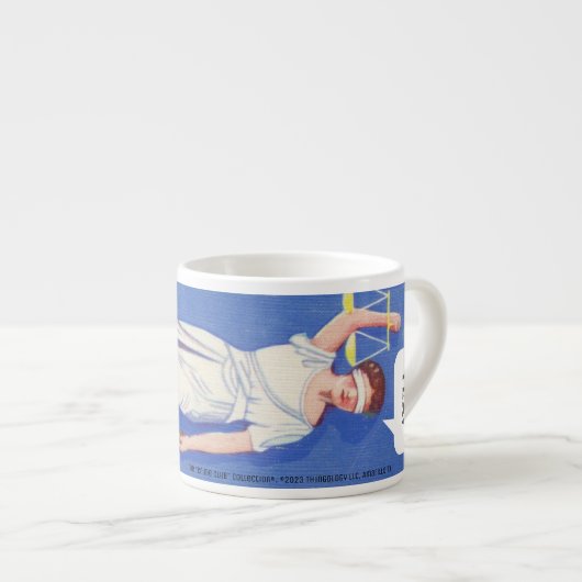 "Crime Club" Espresso Tasse (Vorderseite Rechts)