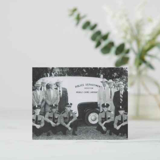 CRIME-LABRADOR #35 POSTKARTE (Stehend Vorderseite)