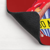 Crime Scene Cupcake Mousepad (Ecke)