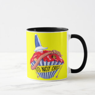 Crime Scene Cupcake Tasse