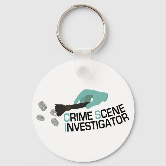 Crime Scene Investigator Schlüsselanhänger (Vorderseite)