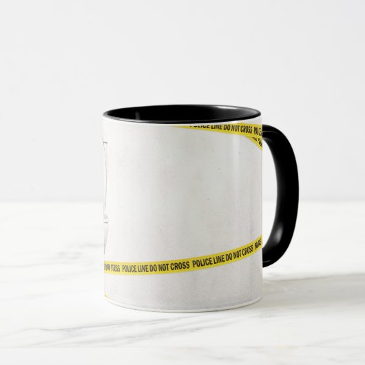 Crime Scene Tasse (VorderseiteRechts)
