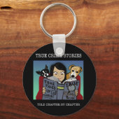 Crime Stories Schlüsselanhänger (Vorderseite)