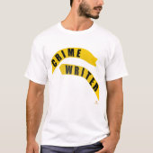 Crime Writer Cheeky Fun Genre Author Design T-Shirt (Vorderseite)