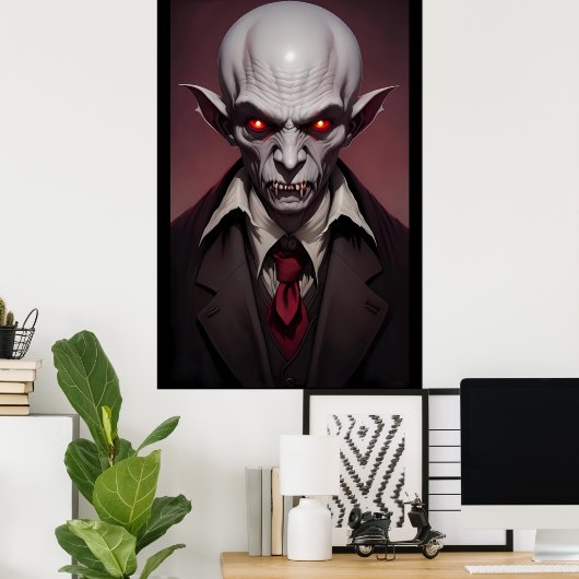 Crimewave Nosferatu Poster (Heimbüro)