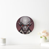 Crimewave Nosferatu Runde Wanduhr (Zuhause)