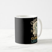 Crimp King Rock Climbing Legends Boulder  Kaffeetasse (VorderseiteRechts)