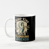 Crimp King Rock Climbing Legends Boulder Kaffeetasse (Links)