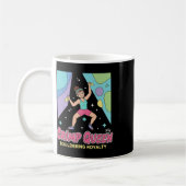 Crimp Queen Bouldering Royalty Rock Climbing Kaffeetasse (Links)