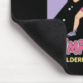 Crimp Queen Bouldering Royalty Rock Climbing  Mousepad (Ecke)