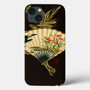 Crimped Orient Fan with Floral Design Case-Mate iPhone Hülle