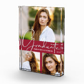 Crimson Abschluss Collage Fotoblock (Rechts)