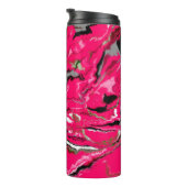 Crimson abstrakt thermosbecher (Nach rechts gedreht)