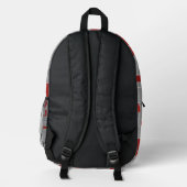 Crimson Alloy Bedruckter Rucksack (Rückseite)