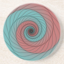 Crimson and Teal Vortex