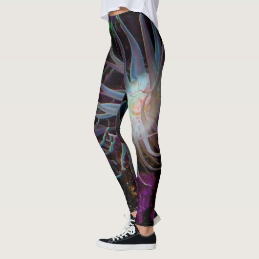 Crimson Anemone Leggings (Links)