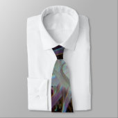 Crimson Anemone Neck Tie Krawatte (Gebunden)