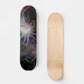 Crimson Anemone Skateboard (Vorderseite)
