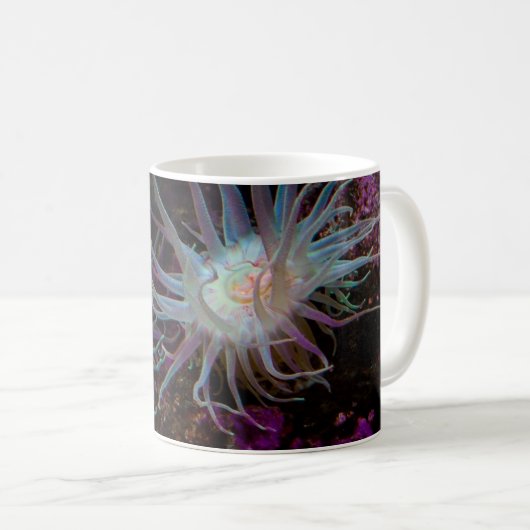 Crimson Anemone Tasse (VorderseiteRechts)