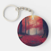 Crimson Autumn Schlüsselanhänger (Vorderseite)