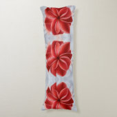 Crimson Azalea Seitenschläferkissen (Vorderseite Vertikal)