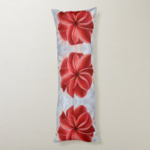 Crimson Azalea Seitenschläferkissen (Rückseite (Vertikal))