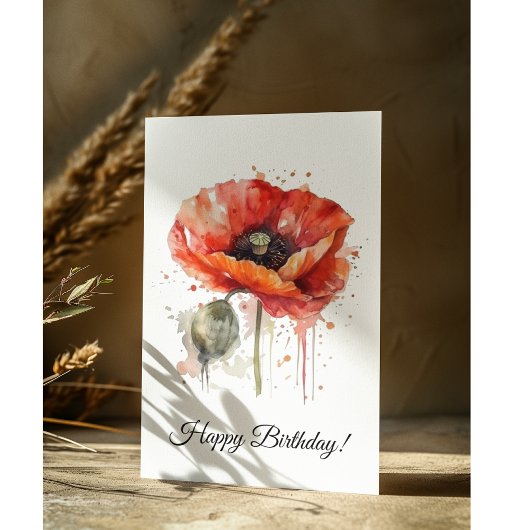 Crimson Bloom, Brauch Postkarte