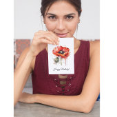 Crimson Bloom, Brauch Postkarte