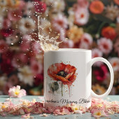 Crimson Bloom, custom Kaffeetasse