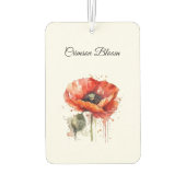 Crimson Bloom, individuell Autolufterfrischer (Rückseite)