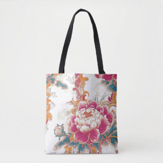 Crimson Bloom Tasche