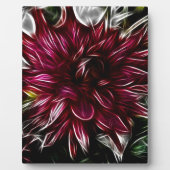 Crimson-Blume Fotoplatte (Vorderseite)