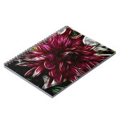 Crimson-Blume Notizblock (Linke Seite)