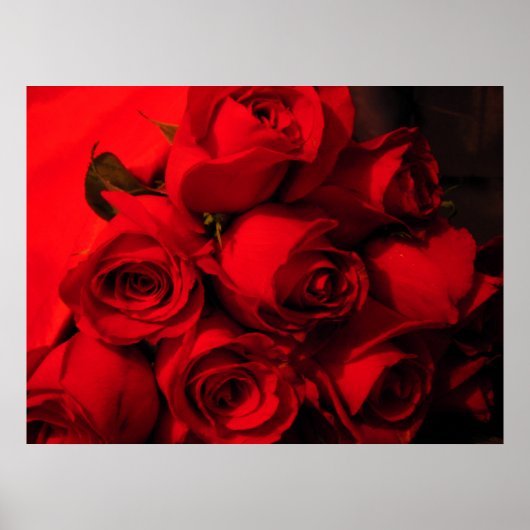 "Crimson Bouquet" Poster (Vorne)