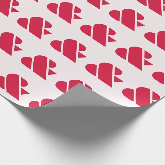 Crimson Braggadocio Geschenkpapier (Ecke)