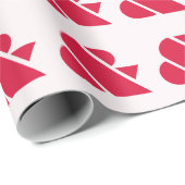 Crimson Braggadocio Geschenkpapier (Rolleneckpunkt)