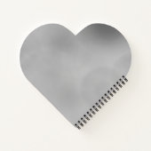 Crimson Butterfly Bloom spiral notebook Notizblock (Rückseite)