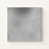 Crimson Butterfly Bloom spiral notebook Notizblock (Rückseite)