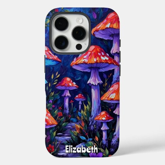 Crimson-Cap-Pfad Case-Mate iPhone Hülle (Rückseite)