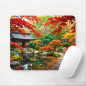 Crimson Cascade - Der Herbst in einem japanischen Mousepad (Mit Mouse)