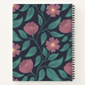 Crimson Cascade (groß) Notizblock (Rückseite)