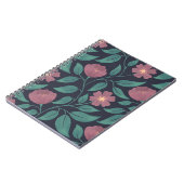 Crimson Cascade (groß) Notizblock (Linke Seite)