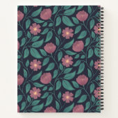 Crimson Cascade (mittlerer Maßstab) Notizblock (Rückseite)