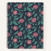 Crimson Cascade (mittlerer Maßstab) Notizblock (Vorderseite)