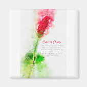 Crimson Clover Magnet (Vorne)