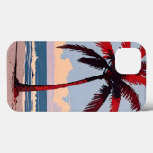 Crimson Coastline Case-Mate iPhone Hülle (Rückseite (Horizontal))