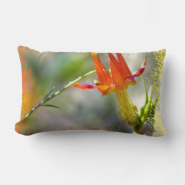 Crimson Columbine Flaming Ends Lendenkissen