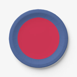Crimson Core Bold Party Plate - Anpassbar Pappteller