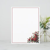 Crimson Corner Bouquet (Stehend Vorderseite)